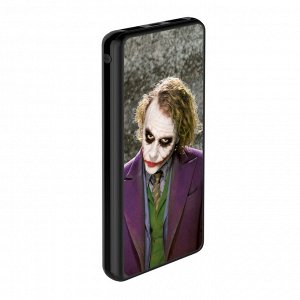 Внешний АКБ 10000 mAh, 2 USB,  1 MICRO, 2,1A, Li-pol, черный, Joker05, Deppa