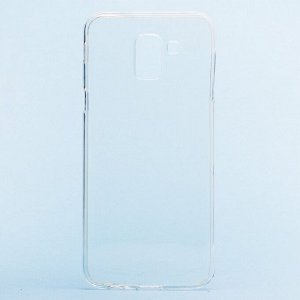 Чехол-накладка Activ ASC-101 Puffy 0.9мм для &quot;Samsung SM-J600 Galaxy J6 2018&quot; (прозрачн.)