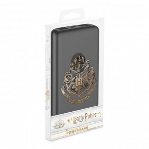 Внешний АКБ 10000 mAh, 2 USB,  1 MICRO, 2,1A, Li-pol, черный, Hogwarts, Deppa