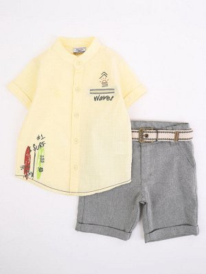 Комплект для мальчика: рубашка и шорты