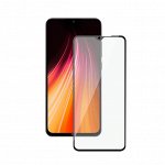 Защитное стекло 3D Full Glue для Xiaomi Redmi Note 8 Pro (2019), 0.3 мм, черная рамка, Deppa