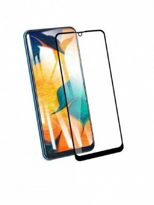 Защитное стекло 3D Full Glue для Samsung Galaxy A31 (2020), 0.3 мм, черная рамка, Deppa