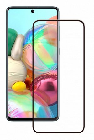 Защитное стекло 3D Full Glue для Samsung Galaxy A32 (2021), 0.3 мм, черная рамка, Deppa