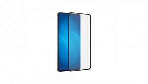 Защитное стекло 3D Full Glue для Samsung Galaxy S21 Plus (2021), 0.3 мм, черная рамка, Deppa