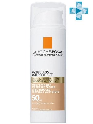 Ля Рош Позе Антивозрастной СС крем для лица Anthelios-21 SPF50, 50 мл (La Roche-Posay, Anthelios)