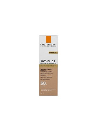 Ля Рош Позе Антивозрастной СС крем для лица Anthelios-21 SPF50, 50 мл (La Roche-Posay, Anthelios)