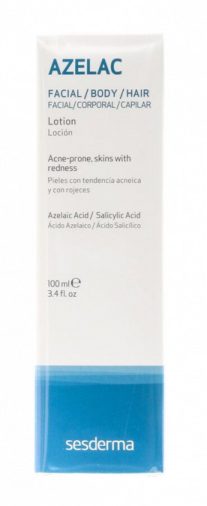 Сесдерма Лосьон для лица, волос и тела, 100 мл (Sesderma, Azelac)