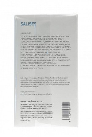Сесдерма Пенящийся крем для умывания, 300 мл (Sesderma, Salises)