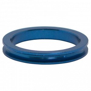 Кольцо проставочное 1-1/8"х5мм SPACER-R, алюминий, цвет синий