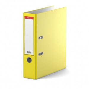 Регистратор "ErichKrause Neon" A4 70 мм желтый 1/20 арт. ЕК-45398