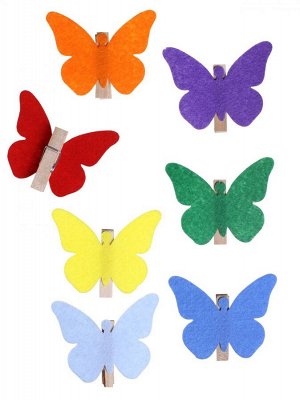 Развивающая игра «Радужный круг. Цветочки+Бабочки» (Фетр), 1501011