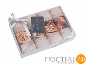 Салфетки "PIZZA DOR" Бежевый (4шт-30*50) (Maison Dor)