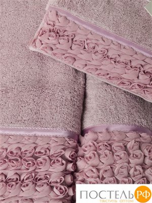 Набор полотенец "ROSA" фиолет (3шт) (Maison Dor)