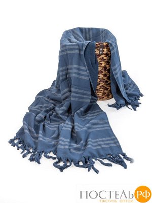 Полотенце для сауны "VIOLETTA" синий (100*200) (Maison Dor)