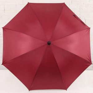 Зонт - трость полуавтоматический, 8 спиц, R = 52 см, цвет МИКС