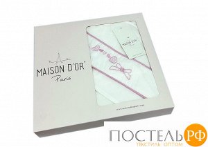 Конверт махровый "PAPILLON" (75*100) РОЗОВЫЙ (Maison Dor)