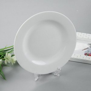 Подставка для тарелок 10 см, прозрачная, для тарелок d=10-13 см