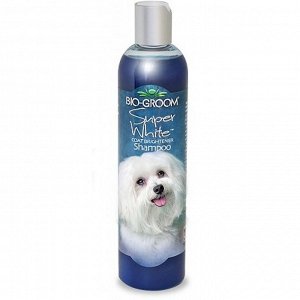 Bio-Groom Super White Shampoo шампунь для собак белого и светлых окрасов 355 мл