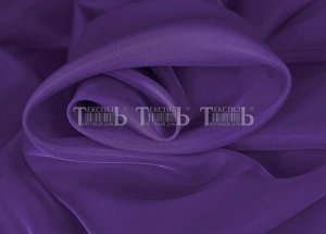 Вуаль Фиолетовый Ширина 200 см без утяжелителя