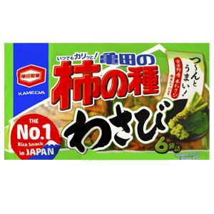 Орешки "Какинотане" с васаби Kameda Seika 182г 1/12 Япония