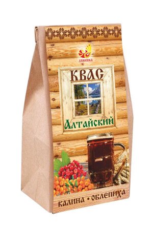 Квас сухой хлебный "Алтайский" с калиной и облепихой 700 гр.