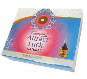 Благовония Aromatika конусы Attract Luck 12 шт.