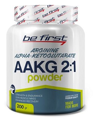 Аминокислота Аргинин AKKG 2:1 Arginine Alpha-ketoglurtarate Be first 200 гр.
