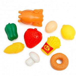 Развивающий набор «Тактильное лото», 9 фигурок пластик