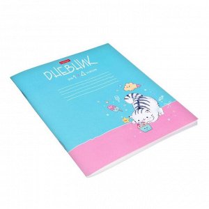 Дневник для 1-4 классов "Приключения кота Пирожка", обложка мелованный картон, 40 листов