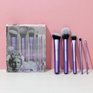 Набор кистей для макияжа «Самой прекрасной», 5 шт, BEAUTY FOX