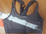 Спортивный бюстгальтер grey dark