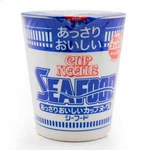Суп-нудл Ниссин с морепродуктами 60г стакан 1/20 Япония