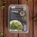 Набор для выращивания микрозелени &quot;Горчица&quot; с джутом