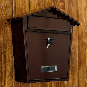 Ящик почтовый коричневый  36*36*33 см
