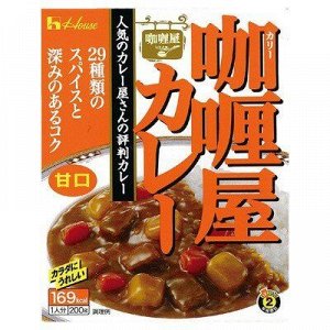 Карри классический с мясом и овощами "Хаус" 200г 1/30 Япония