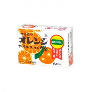 Жевательная резинка Marukawa апельсин 9,5г Япония