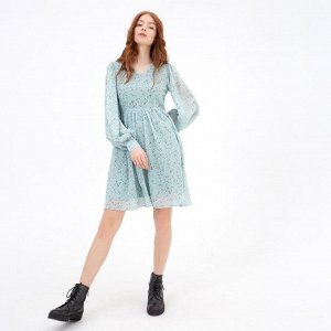 Платье женское MINAKU: Green trend  цвет мятный, р-р 46 5531668