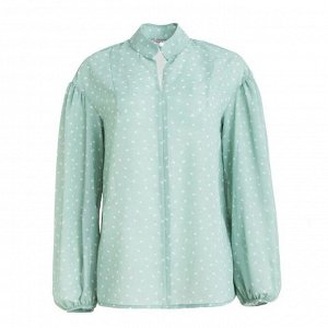 Рубашка женская MINAKU: Green trend цвет зелёный