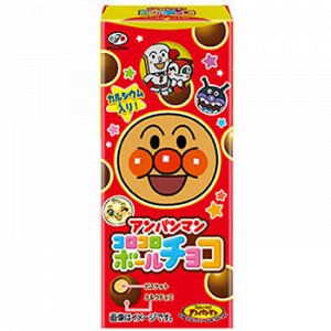 Шоколадные шарики "Колобок" 20г коробка 1/160 Япония