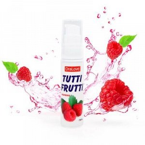 Гель TUTTI-FRUTTI МАЛИНА серии OraLove 30 г