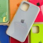Силиконовый чехол для Ip 12 /12 PRO № 38(все наклейки,лого вырезан, микрофибра,не пачкается,улучшенное качество)