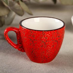 Кофейная чашка Splash, 110 мл, цвет красный
