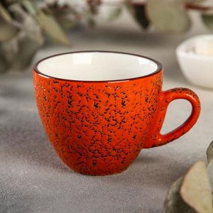 Кофейная чашка Splash, 190 мл, цвет оранжевый
