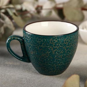 Кофейная чашка Splash, 190 мл, цвет зеленый