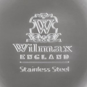 Миска круглая Wilmax England, d=20 см, 1,3 л, цвет серебряный
