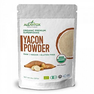 Якон Премиум, порошок, (Yacon Premium powder) П22, крафт дойпак 50 г