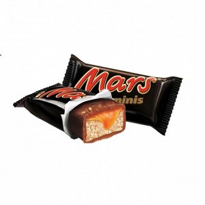 Конфеты Mars minis - это уникальное сочетание нуги, карамели и лучшего молочного шоколада. Знакомый всем с детства Mars в формате minis удобно разделить с друзьями, коллегами, близкими и родными. Слож