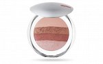 PUPA 0052301  LUMINYS BAKED ALLOVER пудра-румяна 01 розовые полосы