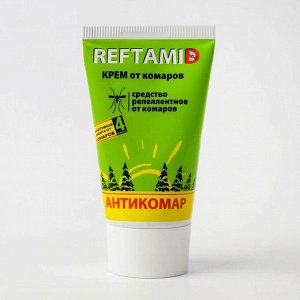 Крем репеллентный от комаров "Рефтамид", Антикомар, туба, 50 мл