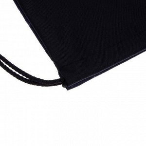 Мешок для обуви Stavia, 435 х 360 мм, "Чёрная кошка", серый/чёрный